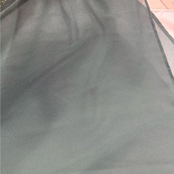 Me Boss Green Dress and Matching Cardigan Embellished Trim Formal Church - Picture 8 of 13